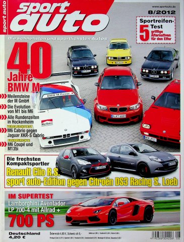 Deckblatt Sport Auto (08/2012)